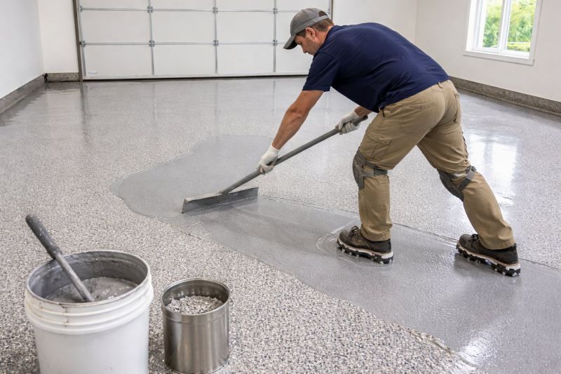 Basement Floor Epoxy Service in Woodbridge, VA