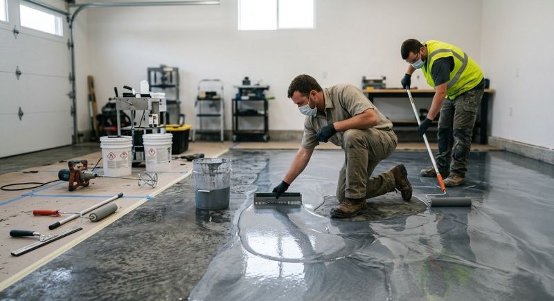 Epoxy Coating Installation in Annapolis, MD