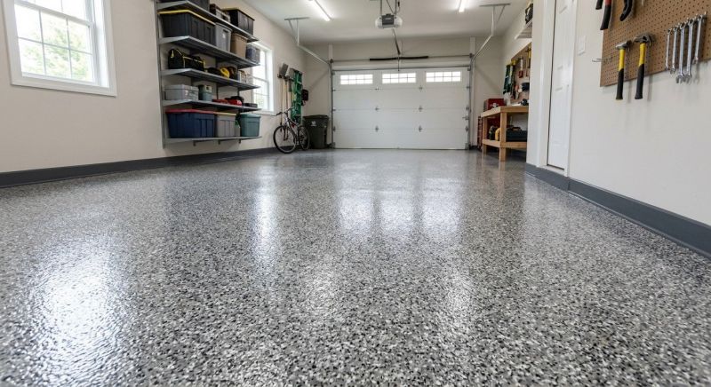 Garage Floor Epoxy Installation in Winston Salem, NC