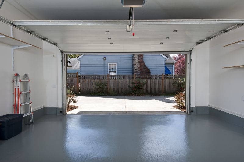 Speckled Garage Floor Painting in Greenville, SC