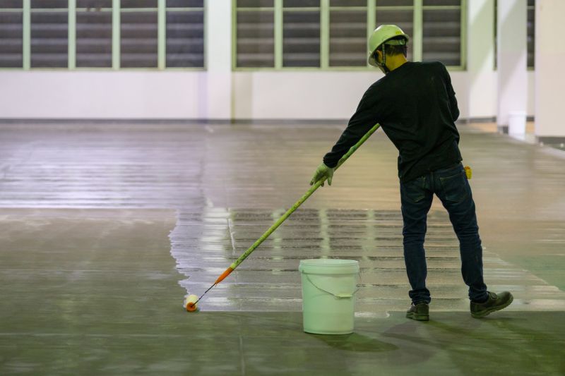 Local Epoxy Flooring pros at work
